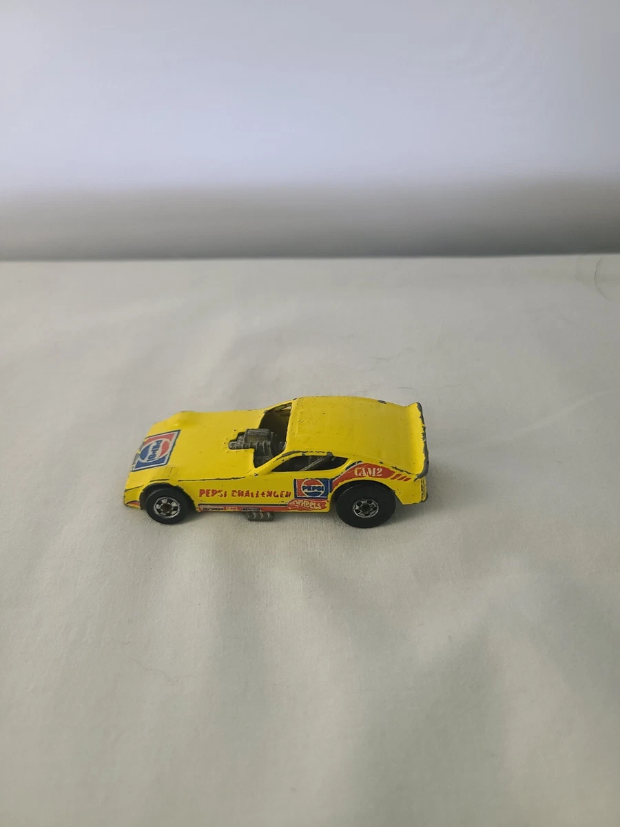 Vintage Hot Wheels 1977 Pepsi Challenger Funny Car Loose