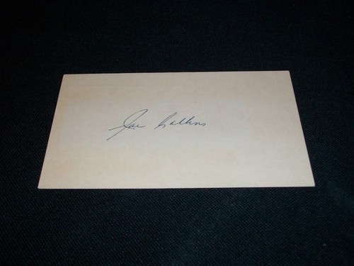 New York Yankees Joe Collins (d.89) handsigniert 1953 4x6 GPC VINTAGE RARE HS