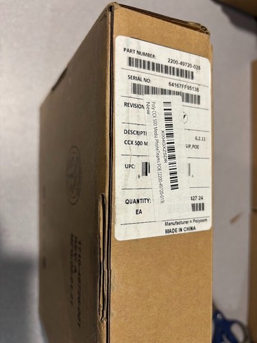 Poly Polycom CCX 500 Media Phone Teams 2200-49720-019 - Picture 2 of 2