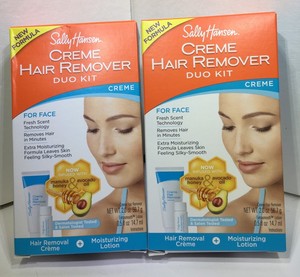 Lot Of 2 Sally Hansen New Formula Creme Hair Remover