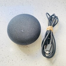 Google Home Mini 10395A-HOA Smart Speaker with Google Assistant Grey Works