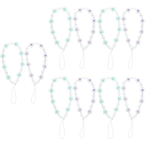 5 Pack Mobilfunkkettenschmuck Perlenbesetztes Handy-Schlüsselband - Zdjęcie 8 z 12