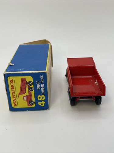 Vintage MATCHBOX Series A Lesney 48 DODGE Dumper Truck - Picture 5 of 9