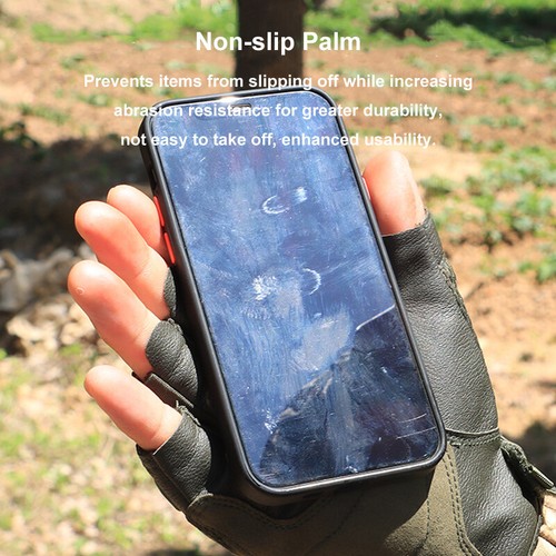 Tactical Gloves Knuckle Protection Fingerless for Army Military Combat Paintball - Picture 12 of 24