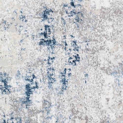 Area Rugs Rijt Modern Dark Blue Area Rug - Picture 4 of 10