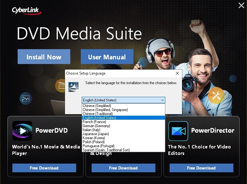 New CyberLink Burning Media Suite 10 OEM Version only for LG DVD/CD-Rom Drives - Image 3 of 4