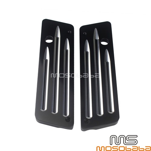 Hard Saddlebag Latch Covers For Harley Touring FLTCU FLHX FLHR FLTR FLHT 1993-13 - Picture 3 of 9