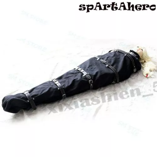 New Canvas Gimp Mummy Body Bag Sleep Sack Restraint Jacket - Bild 1 von 10