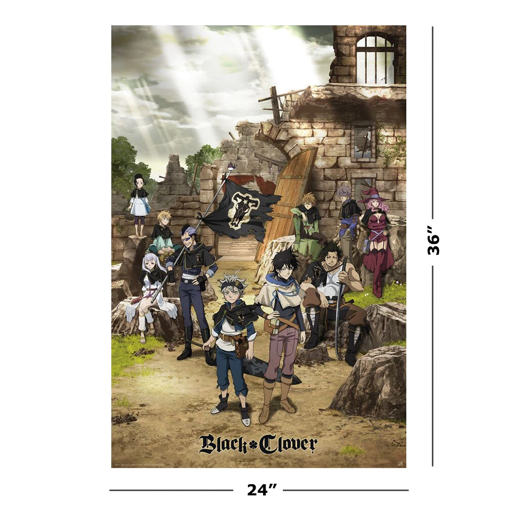 Black clover Black clover anime, Black clover manga, Black bull
