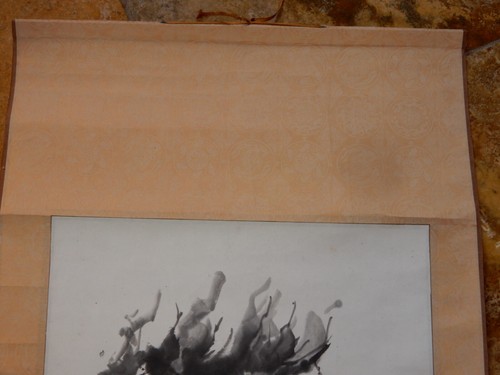 VINTAGE JAPANESE CHINESE SCROLL WATER COLOR 6 - Picture 2 of 6