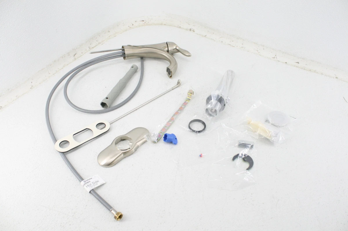 Moen Conway Spot Resist Brushed Nickel OneHandle Single, 46 OFF