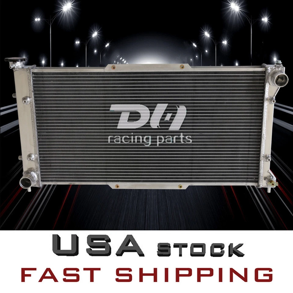 Radiador de aluminio de 3 filas para Subaru Legacy GT 1995-1999 4 puertas 2,2/2,5 L GAS Foto 2 de 4