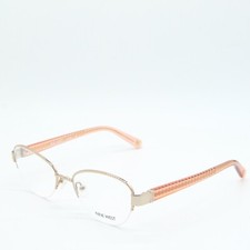 NEW NINE WEST NW1054 780 ROSE GOLD EYEGLASSES AUTHENTIC FRAMES 51-18