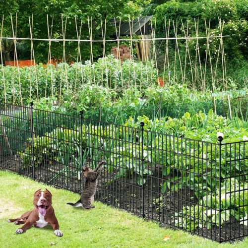 SpringUp Garden Yard Fence Metal Panels Wire Border Animal Barrier Flower Bed - Picture 7 of 8