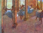 Dancers in the foyer by Degas, 40x50IN Rolled Canvas Home Decor Wall Print