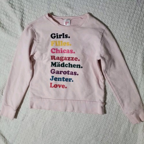 Girls Sweater Bundle Size 8 Vacation Goer Multilingual Frappe Starbucks Lover - Picture 2 of 12