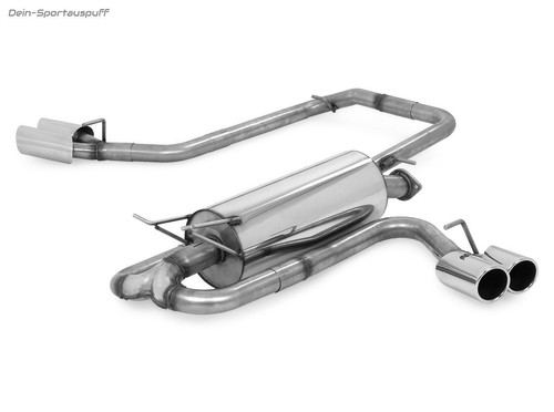 Fox Auspuffnlage Sidepipe rechts-links Ford Ranger 11-16 je 2x90mm rund - Bild 6 von 9