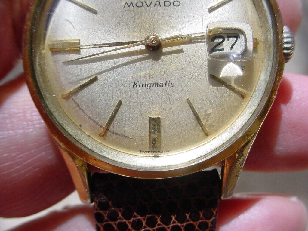 MOVADO☆28石Kingmatic SUB-SEA ClickDate-