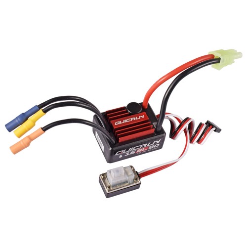 Hobbywing QuicRun 16BL30 30A ESC 6V BEC for 1/18 1/16 RC Car Buggy Monster Truck - Picture 3 of 10