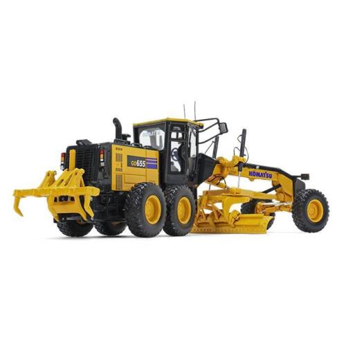 1/50 Diecast Komatsu GD655-6 Motor Grader With Ripper By First Gear 50-3409 - Picture 2 of 4