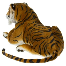 Tiger Plush Animal Realistic Big Cat Orange Bengal Soft Stuffed Toy Pillow 60cm 