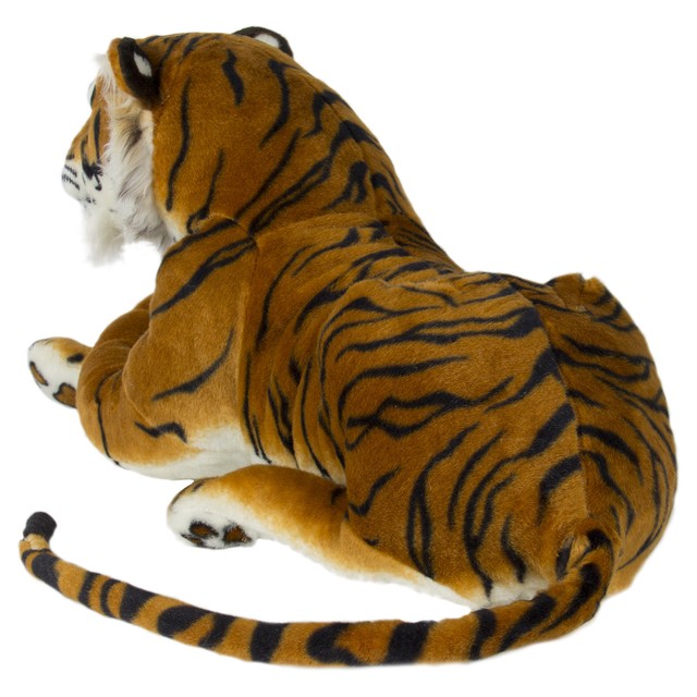 60cm Tiger Plush Animal Realistic Big Cat Orange Bengal Soft Stuffed Toy Pillow 60cm Tiger Plush Animal Realistic Big Cat Orange Bengal Soft Stuffed Toy Pillow