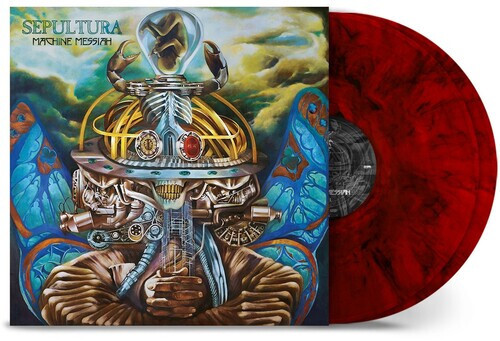 Sepultura Machine Messiah - Красные/ черные мраморные виниловые пластинки 2 x LP 12 - НОВЫЕ
