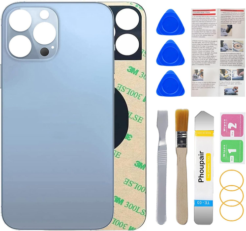 OEM Rear Back Glass Replacement for Iphone 13 Pro Max 6.7 Inches - Picture 9 of 12