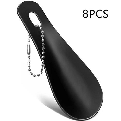 10CM Portable Mini Black Shoehorn Durable Stainless Steel Shoe Aid UK - Picture 10 of 21