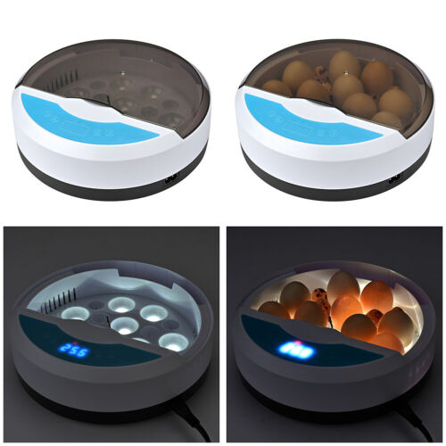 9 Egg Incubator Fully Automatic Digital Temperature Chicken Duck Eggs Poultry - Picture 3 of 9
