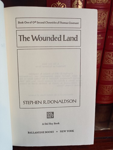 Second Chronicles of Thomas Covenant_Stephen Donaldson_HCDJ_BCE_1980s_Very Good - Picture 8 of 12