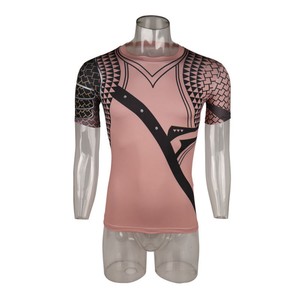 Cosplay 2018 Movie Aquaman T-Shirts New Superhero Arthur Curry 3D Men/'s T-Shirt