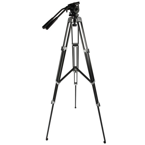 75" Aluminum Alloy Ultra Heavy Duty Tripod with 360° Panning 17lb Load Capacity - Picture 7 of 9