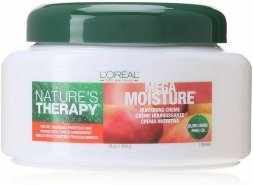 L'Oreal Natures Therapy Mega Moisture Nurturing Creme, 16 Oz (Pack of 6) - Picture 2 of 3
