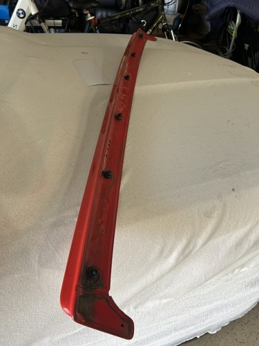 BMW E30 iS Trunk Spoiler Wing White E30 84-92 OEM 1 916 038 Shelf - Picture 4 of 4