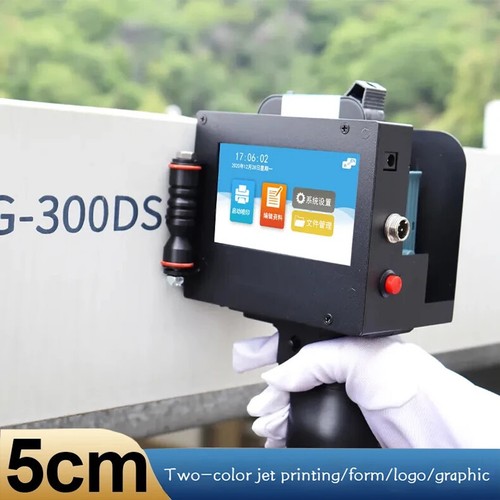 5cm Large Format Inkjet Printer Validity Period Batch Barcode Embossing - Afbeelding 5 van 16