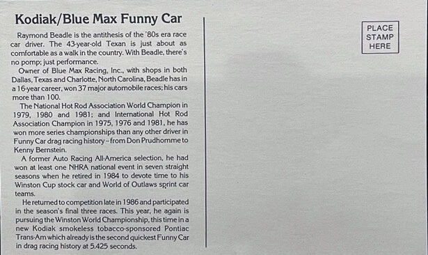 VRHTF DE COLECCIÓN SUPER COOL RAYMOND BEADLE KODIAK AZUL MAX COCHE DIVERTIDO" REPARTO Foto 2 de 2