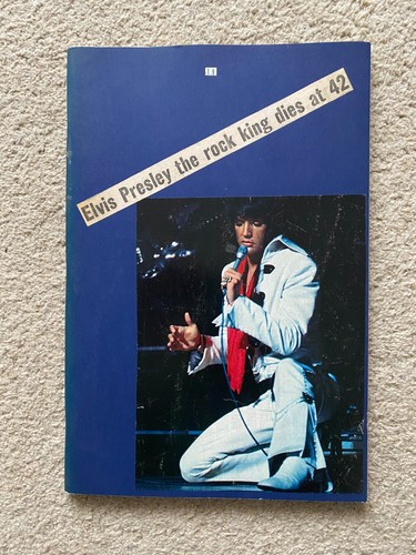 Elvis Presley Scrapbook August 17th to August 19th 1977 42 pages. VERY RARE.