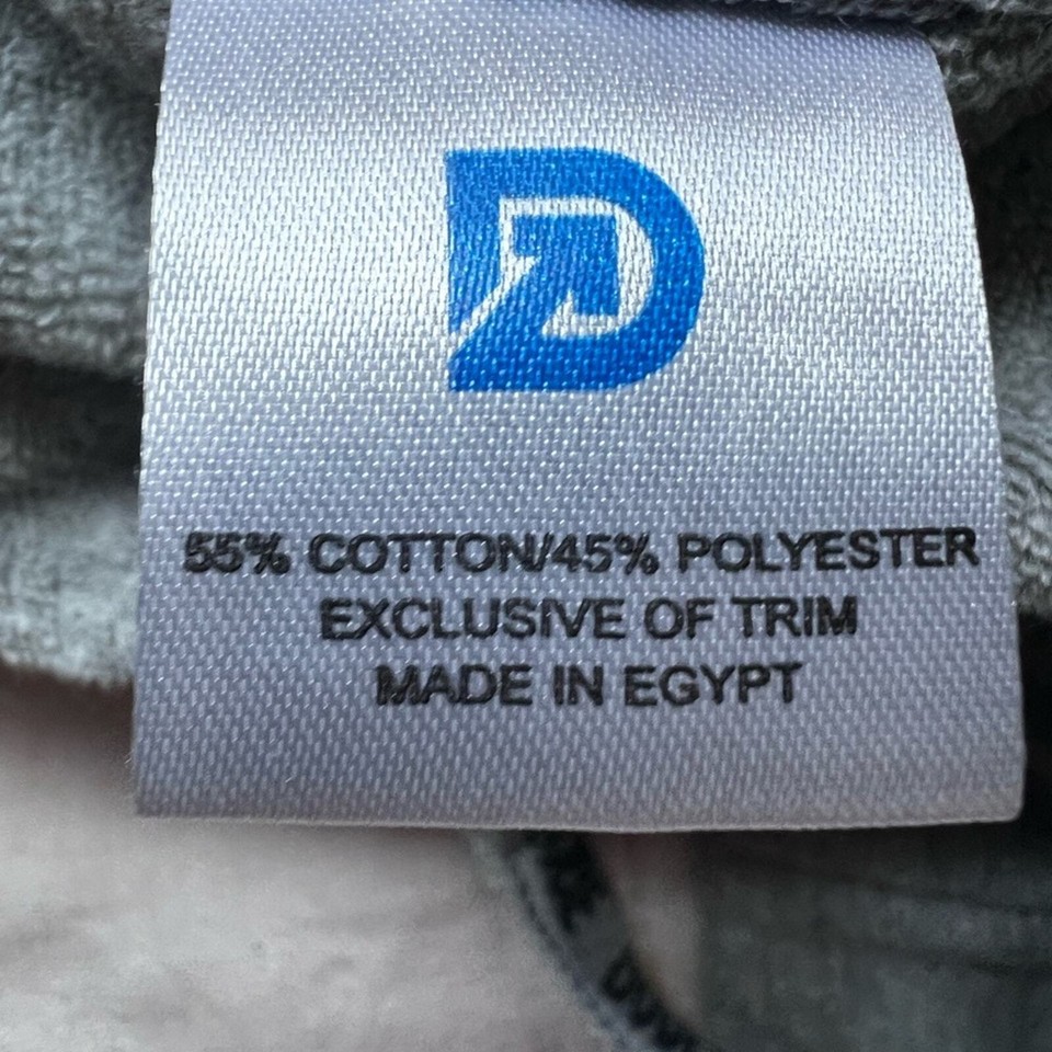 Dude Robe Grey DudePants Terrycloth Lined Luxury Loungewear Pants L