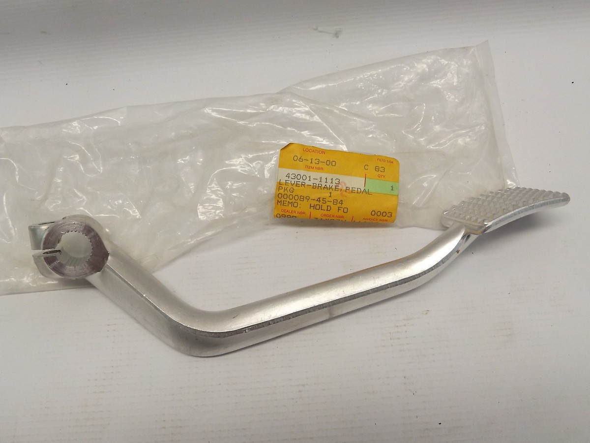 NOS KAWASAKI 43001-1113 FRONT BRAKE LEVER PEDAL ZX550 | eBay