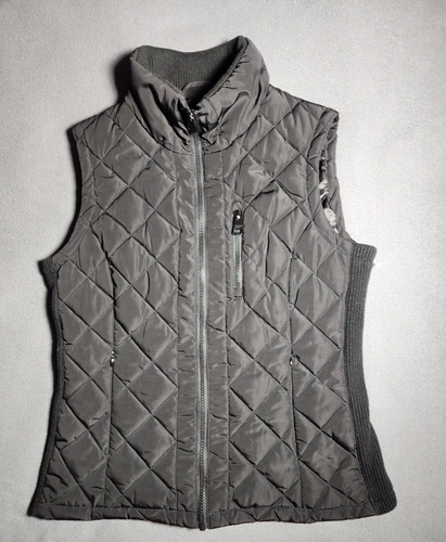 Andrew Marc Weste Damen XS schwarz Polyester Daunen gesteppt Reißverschluss Puffer - Bild 1 von 18