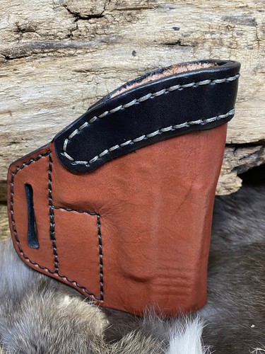 Avenger style leather holster fits Glock 19 - Picture 10 of 12