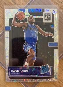 JADEN HARDY - RoOkiE - 2022 Donruss Optic #248 - FAST BREAK HOLO - DAL Mavericks