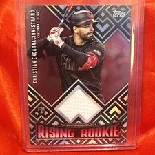 2024 Topps Update Rising Rookie CHRISTIAN ENCARNACION-STRAND RC Jersey Patch🔥