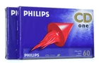Philips CD One 60 Lot 2 New Sealed Audio Cassette (Ref#L-430)