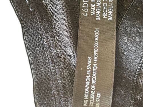 Smart & Sexy Women's Size 46DD Black Signature Lace Underwire Bra SA964 EUC - Picture 11 of 11