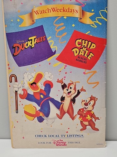 Chip 'n' Dale Rescue Rangers #2 Marvel Comics 1990 Disney - Serie TV - Foto 4 di 11