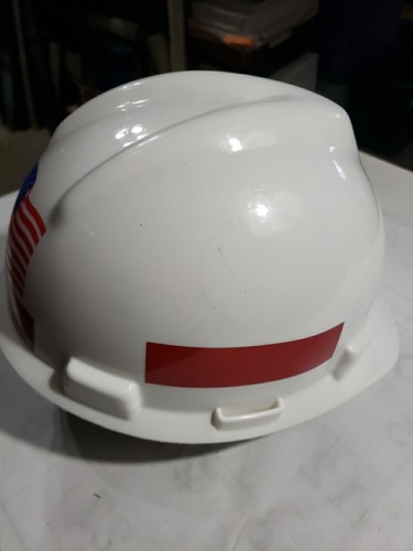 US Army Corps of Engineers "Hard Boiled" Hard Hat MSA 1-05 Medium - Picture 3 of 11