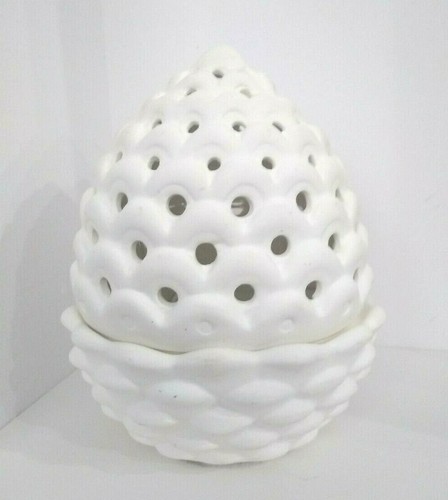 RAR Partylite ScentGlow Wärmer White Pine Cone Nature - P93329N - Bild 4 von 11