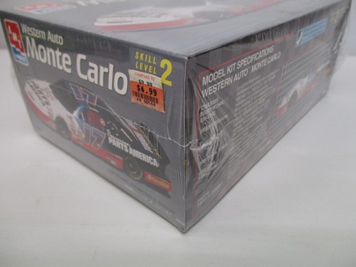 AMT ERTL WESTERN AUTO MONTE CARLO STOCK NASCAR MODEL SEALED 1:24 - Picture 7 of 11